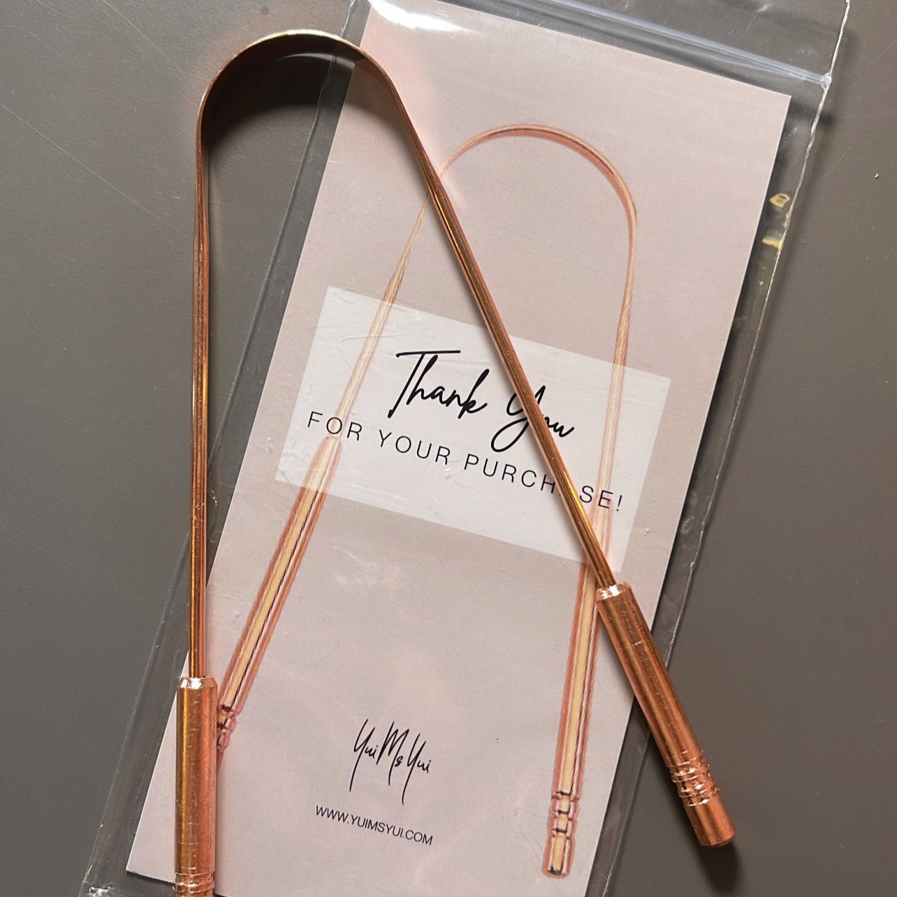 100% Copper Tongue Scrapper
