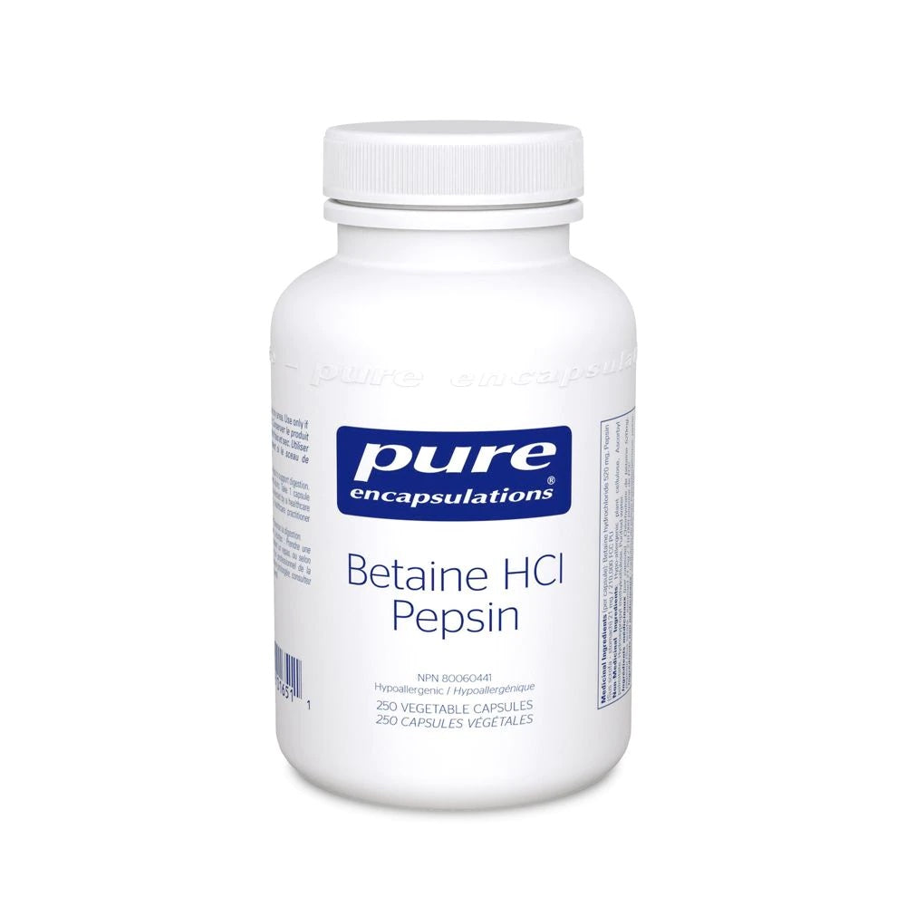 Betaine HCI pepsin