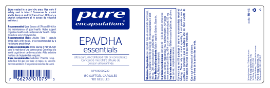 Pure Encapsulations EPA/DHA essentials