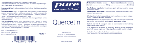 Quercetin 120 caps