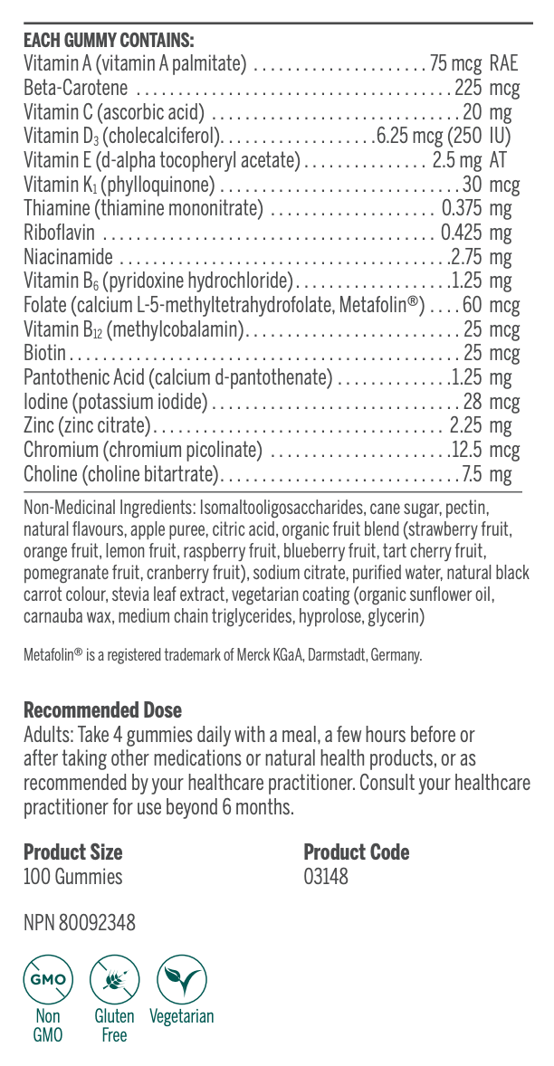 Genestra Active Multi Vite Gummies