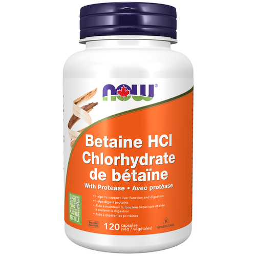 NOW Betaine HCI 120 cap