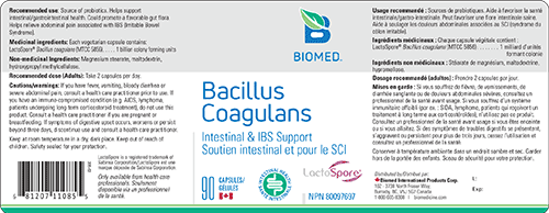 Bacillus Coagulans 90 capsules