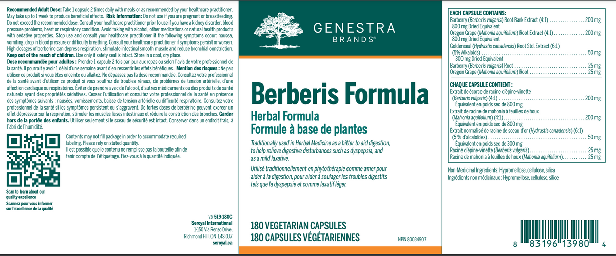 Berberis Formula