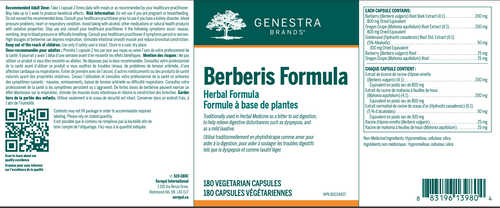 Berberis Formula